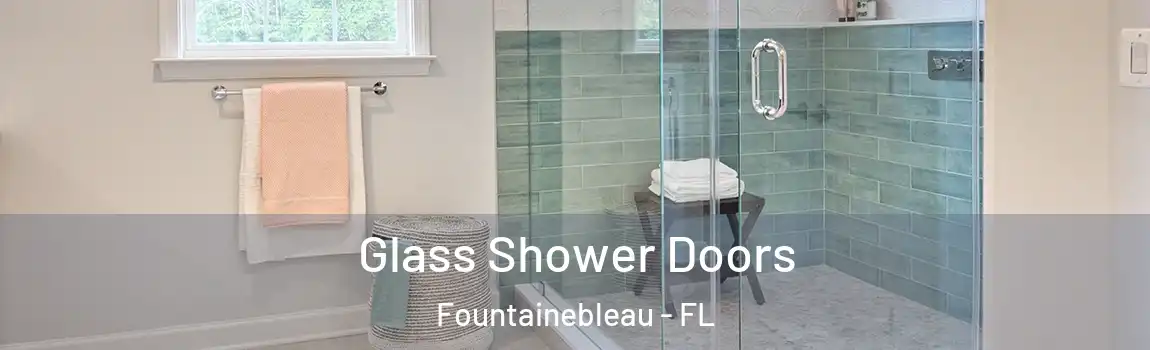  Glass Shower Doors Fountainebleau - FL