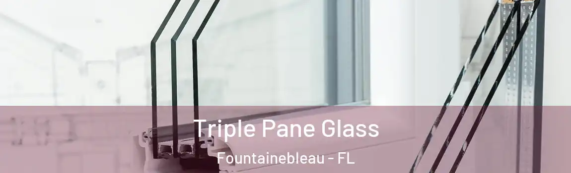  Triple Pane Glass Fountainebleau - FL