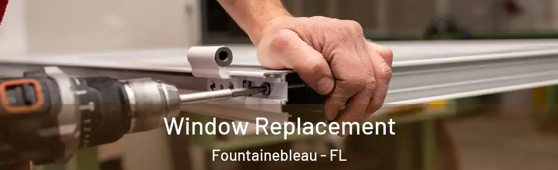 Window Replacement Fountainebleau - FL