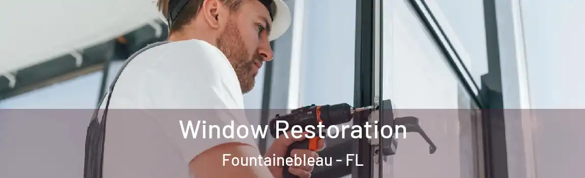  Window Restoration Fountainebleau - FL